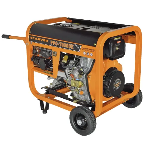 Генератор дизельный CARVER PPG-7000DE