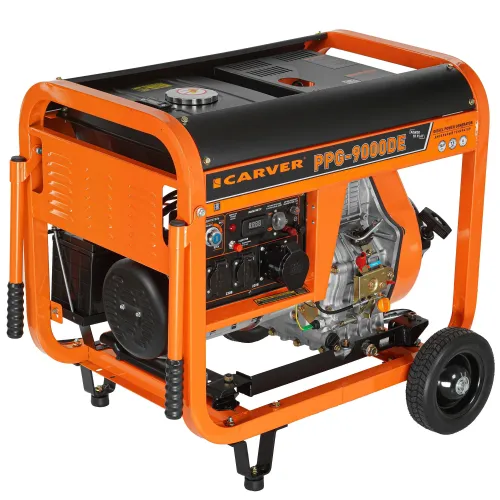 Генератор дизельный CARVER PPG-9000DE