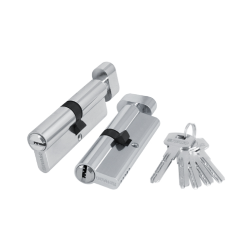 Мех. цилиндр FUARO 90 (35*10*45) с вертушкой CP хром (42723)