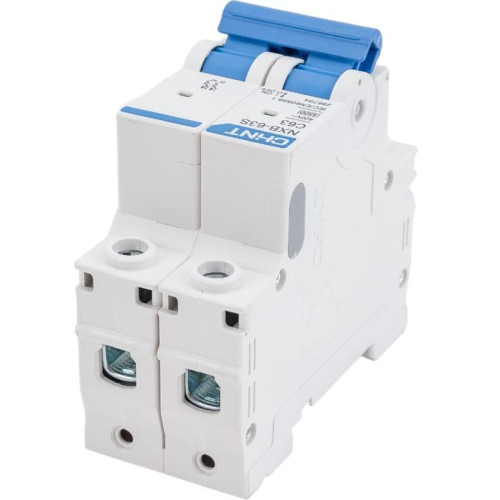 Выключатель автоматический 2-пол. 63A C 4,5кА NXB-63S (R) CHINT 296794