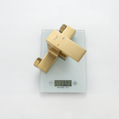 Смеситель для ванны FRAP F2291-3 сатин золотой