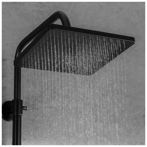 Душевая стойка FRUD R24001-6 чёрная