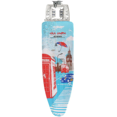 Гладильная доска NIKA GRAND (европодст. д/утюга, рукав, улд. 2,2м, розетка, полка) 1220х420мм (185968)