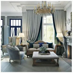 Выключатель 2-кл Катрин серебро GLS10-7104-03