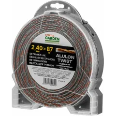 Леска для триммера STARTUL GARDEN ALULON TWIST ф 2,4 мм х 87 м витой квадрат (ST6046-24)