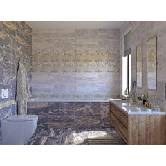 Плитка напольная 400*400 Элегия коричневая в уп. 1,6м2 (1 сорт)