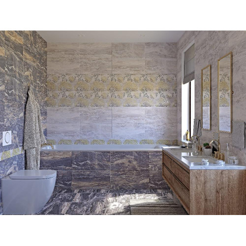 Плитка напольная 400*400 Элегия коричневая в уп. 1,6м2 (1 сорт)