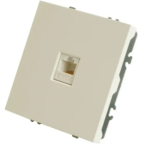 Розетка PC ЭМИЛИ белый RST00-5117-01
