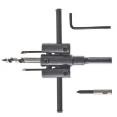 Сверло круговое MATRIX регулируемое 30-120мм (70497)