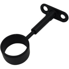 ДЖОКЕР Держатель трубы проходной JK 651 (GMF) черный(КА-1065863)