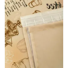 Комплект Портьер Ле-Гранд Бона 140*160, с подхватами (В уп. 2шт.) (ЦЕНА ЗА УП.)