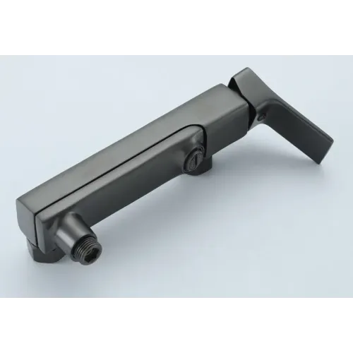 Смеситель для ванны FRAP F3284-9, оружейная сталь