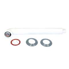 Комплект коаксиальный VIVAT ф 60/100 0,75м для котлов с фланцевым подключением VTS-02F-075