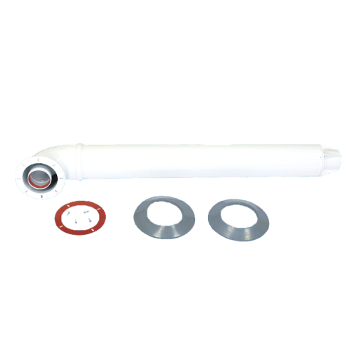 Комплект коаксиальный VIVAT ф 60/100 0,75м для котлов с фланцевым подключением VTS-02F-075