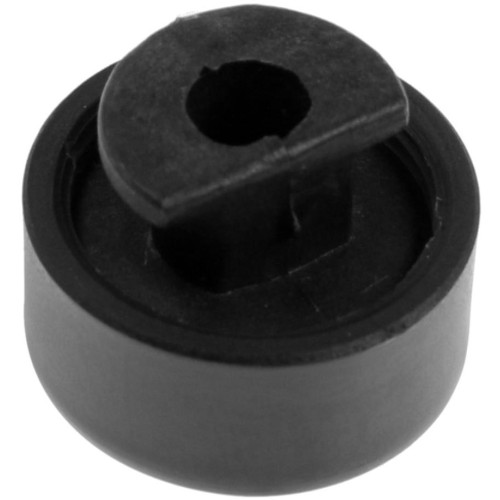 Держатель для зеркала ТУНДРА LIGHT, d=17 мм, без сверления, цвет черный, пластик, 4 шт. 9438926