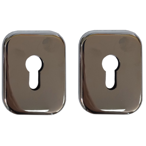 Накладка на цилиндр LEKSA DP-1 хром (компл. 2шт) (19927)