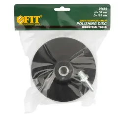 Круг полировальный FIT поролон 125х50мм (39615)