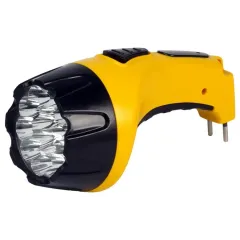 Фонарь SMARTBUY SBF-85-Y 15 LED с прямой зарядкой желтый
