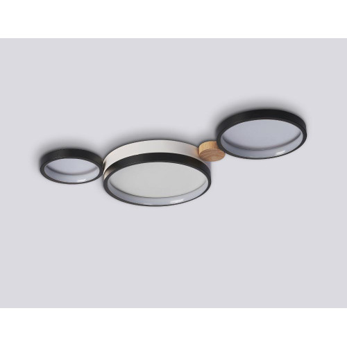 Светильник AMBRELLA FL4814/3 BK/WH 45W 3000K-6400K черный/белый