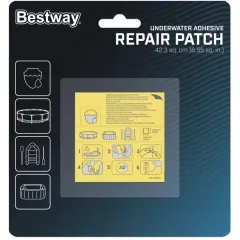 Ремкомплект Bestway для бассейнов 6,5х6,5см 6 самоклеящихся заплат (62091 BW)