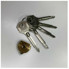 Мех. цилиндр VETTORE BR K 123 (под крест. ключ) (18699)