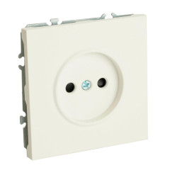 Розетка 2P ЭМИЛИ шторки белый RST16-5109-01