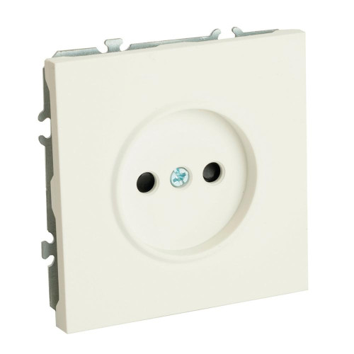 Розетка 2P ЭМИЛИ шторки белый RST16-5109-01