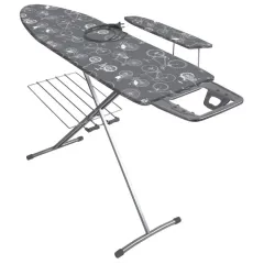 Гладильная доска NIKA Н7, подставка для утюга, рукав, розетка, полка (195519)