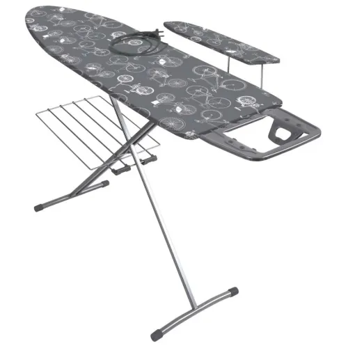 Гладильная доска NIKA Н7, подставка для утюга, рукав, розетка, полка (195519)