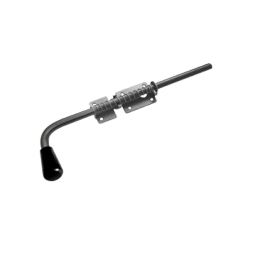 Засов с пружиной 400мм (б/п) (12303)