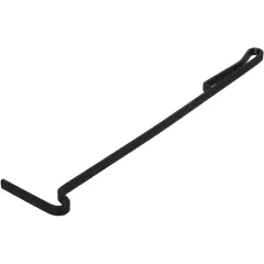 Кочерга кованая черная 51см 