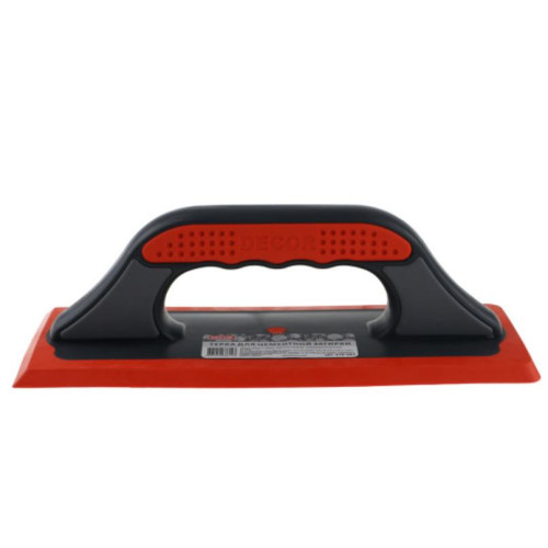 Терка DECOR мягкая резина 260х100мм (570-001)