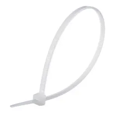 Стяжка кабельная (хомут) System Electric 150 x 3,6 мм белая 100шт