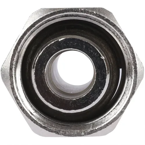 Евроконус для PEX трубы аксиальный никелированный GAPPO ф 16х2.2 мм