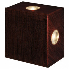 Светильник уличный ES TECHNO 1601 Kvatra красно-черный