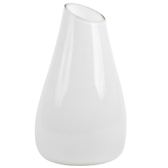 Ваза Либеро 90-014 узкая №2 прозрачная 25см(1278)