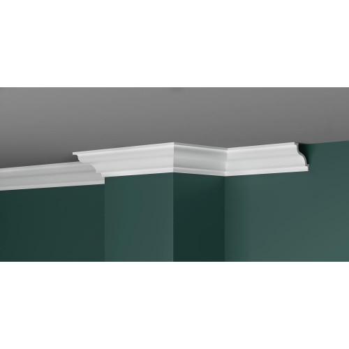 Плинтус потолочный ПРАЙМДЕКОР M-95 XPS 70/65 (50)