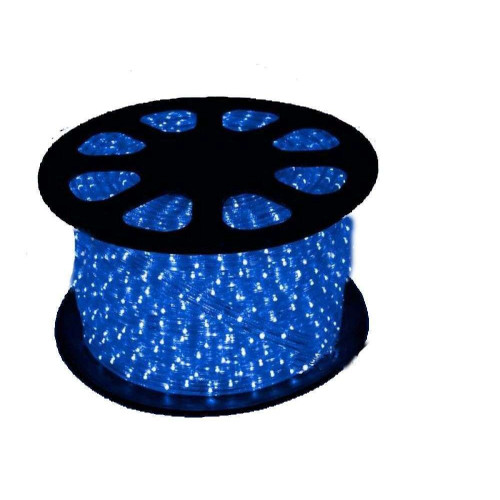 Дюралайт КОСМОС 1,6Вт/м синий, ф13мм, фиксинг KOC-DL-2W13-B 220В (шаг резки 2м!) (584197)