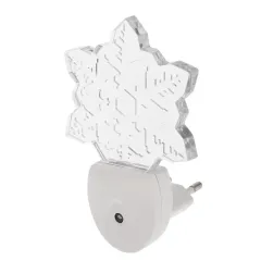 Светильник-ночник (LED) REXANT СНЕЖИНКА ХАМЕЛЕОН свечение мультиколор 7 цветов 230 В 75-0317