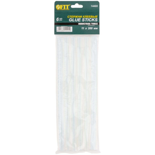Стержни клеевые FIT 11*200 мм, 6 шт (14422)