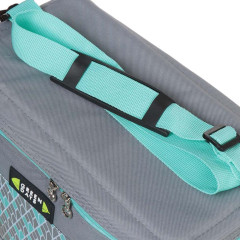 Термосумка Green Days 31х16х32см 14л прямоугольная мятно-серая (328080)