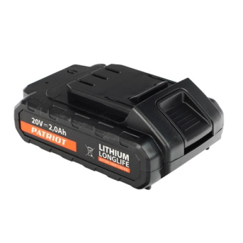Аккумулятор д/дрели PATRIOT серии The One, Модели: BR 201Li 2,0 Ач, 20В