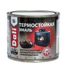 Эмаль DALI антикорр. термост. до +700C серебро 0,4 л