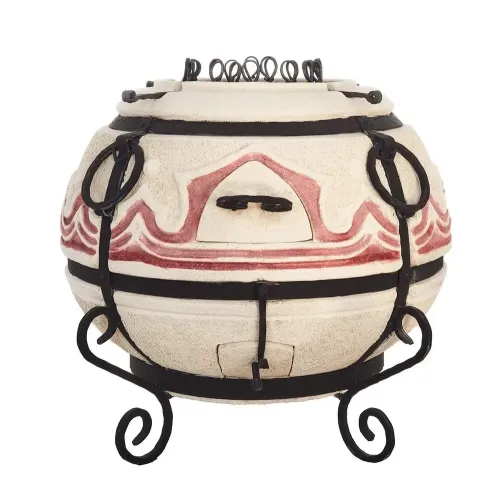 Тандыр Сармат Восточный (стойка, кочерга, совок, колосник, приспособление для подвешивания шампуров)(*8)