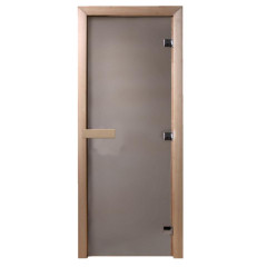 Дверь банная DoorWood 70*180 Сатин