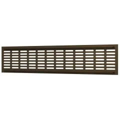 Решетка переточная алюминиевая с анодированным покрытием 4810DP Al Dark bronze