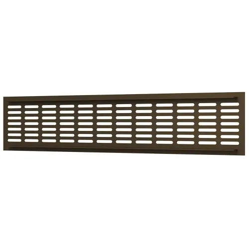 Решетка переточная алюминиевая с анодированным покрытием 4810DP Al Dark bronze