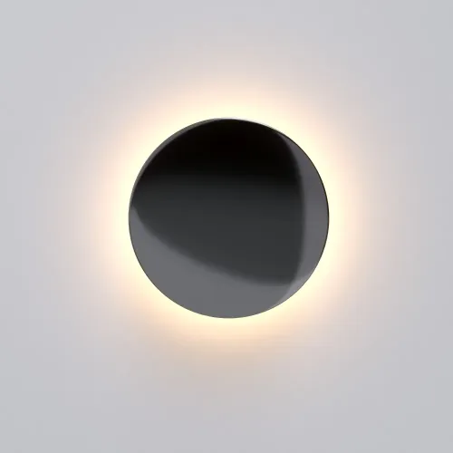Светильник настенный ES 1126 Mini Disc LED черный/жемчуг