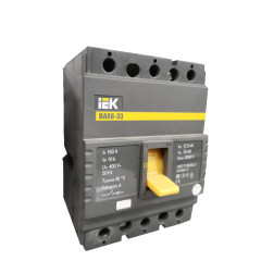 Выключатель автоматический 3-пол. ВА88-33 160A 35кА ВА88-33 IEK SVA20-3-0160 (51241)
