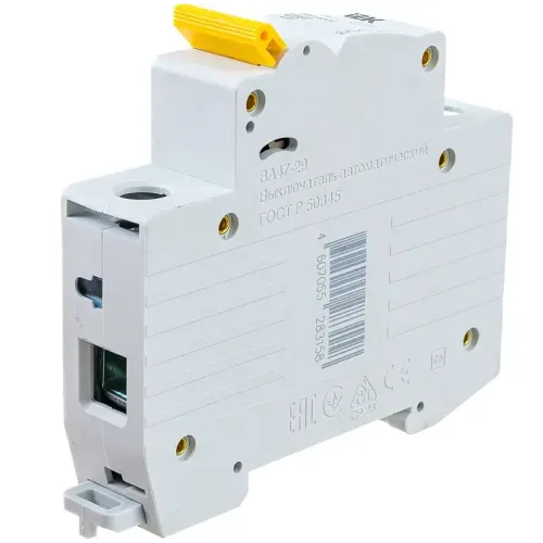Выключатель автоматический 1-пол. 13A C 4,5кА ВА47-29 IEK MVA20-1-013-C